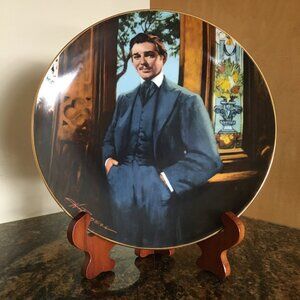 W.S. George Gone With the Wind Plate "Frankly My Dear" - Boxed & Numbered